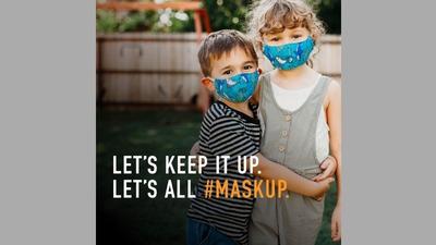 Newsroom Mask Up campaign